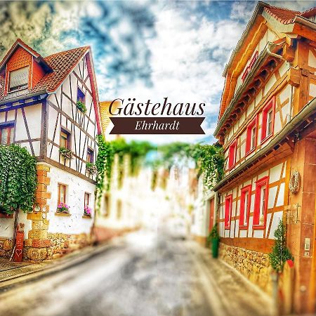 Gaestehaus Ehrhardt Schweigen-Rechtenbach Esterno foto